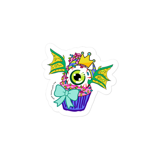 Eyeball Demon Princess Sticker