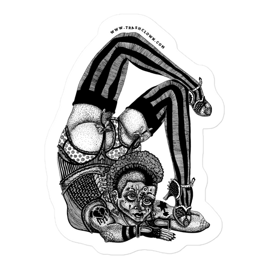 Contorted Perspective Sticker