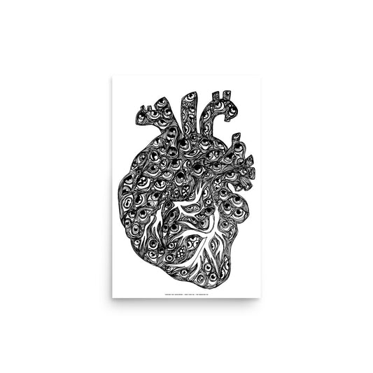 Blinkin Heart Print