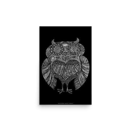 Fancy Owl Print