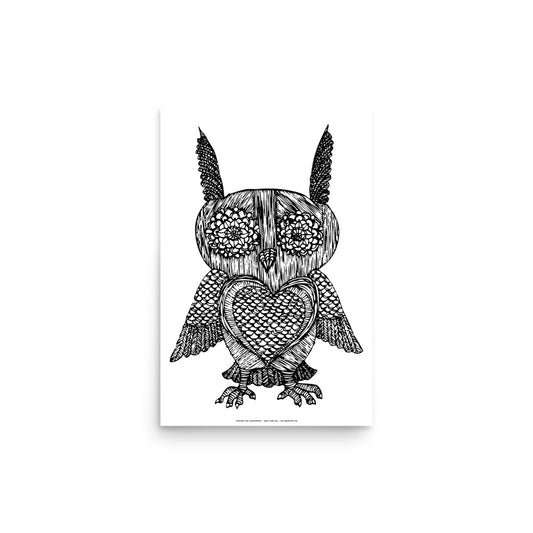 Fancy Owlet Print
